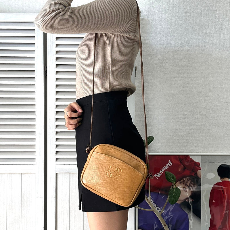 Anagram Mini Shoulder Bag Made in Spain - NEWSED
