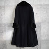 Angola × Cashmere Wool Rabit Fur Long Coat｜Made in Italy