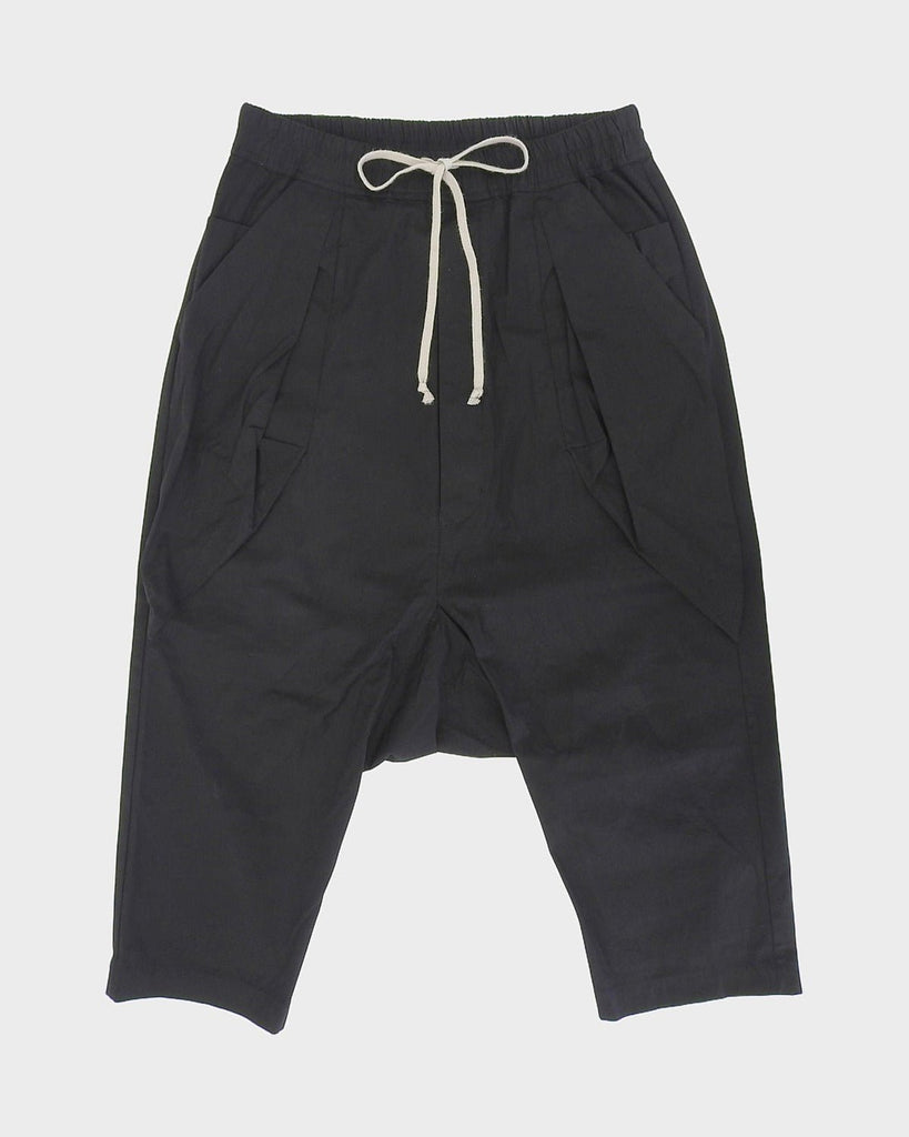 リックオウエンス ANTHEM CARGO CROPPED アンセムカーゴクロップド MASTODON F/W16 パンツ ブラック 48 メンズ
