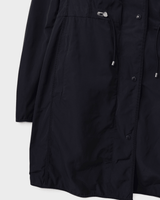 ANTHEMIS GIUBBOTTO ANTHEMIS JACKET モンクレール ナイロン ミドルコート ネイビー M レディース - NEWSED