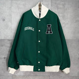 Anti - University Jacket アディダス オリジナルス スタジャン グリーン メンズ - NEWSED