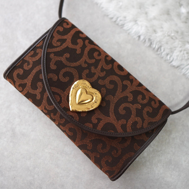 Arabesque Pattern Shoulder Bag - NEWSED