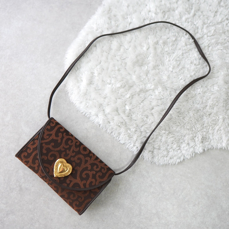 Arabesque Pattern Shoulder Bag - NEWSED