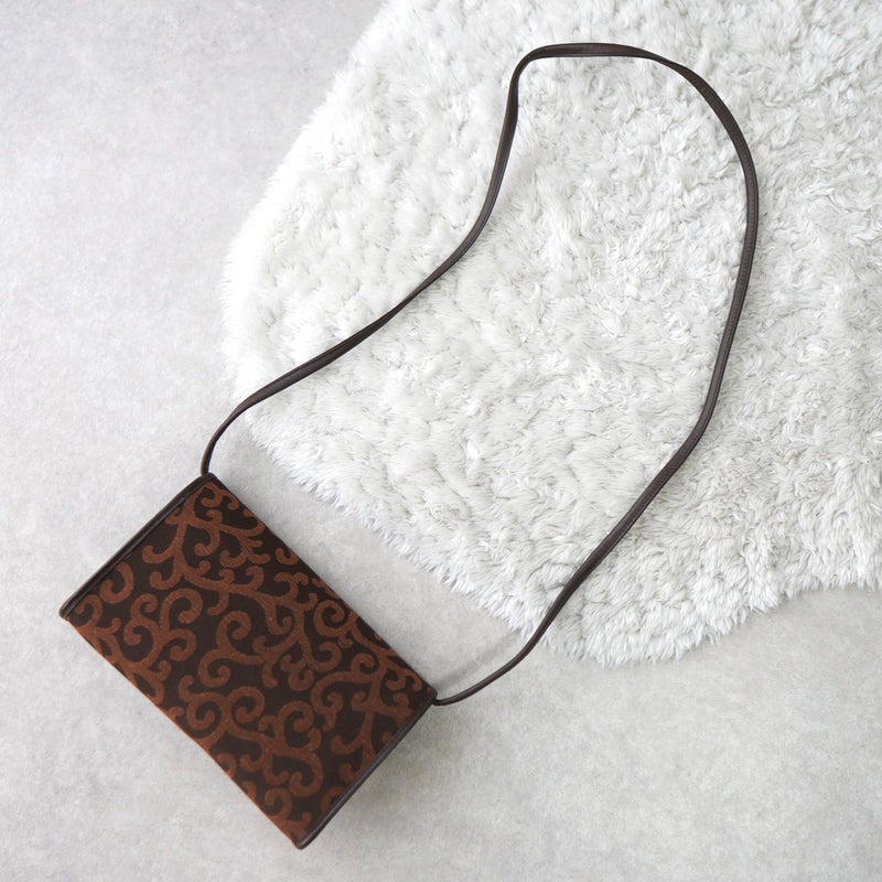Arabesque Pattern Shoulder Bag - NEWSED