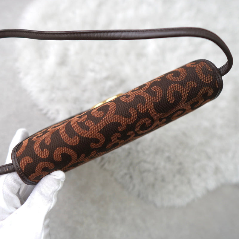 Arabesque Pattern Shoulder Bag - NEWSED