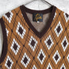 Argyle Knitted Vest