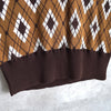 Argyle Knitted Vest