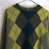 Argyle Logo Embroidery Sweater｜Made in England