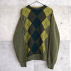 Argyle Logo Embroidery Sweater｜Made in England