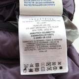 モンクレール グルノーブル ARMOTECH シルバーフォックス・ロゴパッチ付 ZIP UP ダウンジャケット パープル 1 レディース - NEWSED