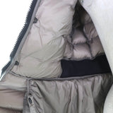 モンクレール グルノーブル ARMOTECH シルバーフォックス・ロゴパッチ付 ZIP UP ダウンジャケット パープル 1 レディース - NEWSED