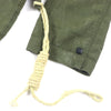 リビルド バイ ニードルズ ARMY TENT BAL COLLAR COAT ワックスコットン 再構築 比翼仕立て ロゴ入りボタン 襟コーデュロイ モッズコート カーキ XS メンズ