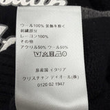 ディオール オム ATELIER アトリエ刺繍 ロングスリーブ セーター ブラック M メンズ - NEWSED