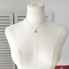 Atlas Cube Silver Necklace