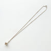 Atlas Cube Silver Necklace
