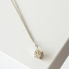 Atlas Cube Silver Necklace