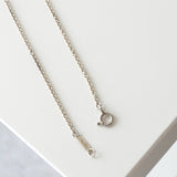Atlas Cube Silver Necklace - NEWSED