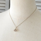 Atlas Cube Silver Necklace - NEWSED