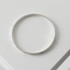 Atlas Silver Bangle