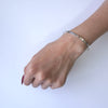Atlas Silver Bangle