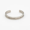 Atlas Silver Bangle