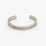 Atlas Silver Bangle - NEWSED