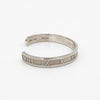 Atlas Silver Bangle