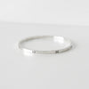 Atlas Silver Bangle