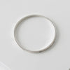 Atlas Silver Bangle