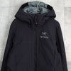アークテリクス ATOM AR HOODY アトム エーアール フーディー 中綿ジャケット ブラック