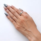 グッチ アイコン AU750 18金 ホワイトゴールド WG 指輪 リング 10号 - NEWSED