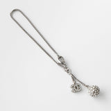 シャネル ココマーク ボール ブレスレット ラインストーン シルバー B12/C - NEWSED