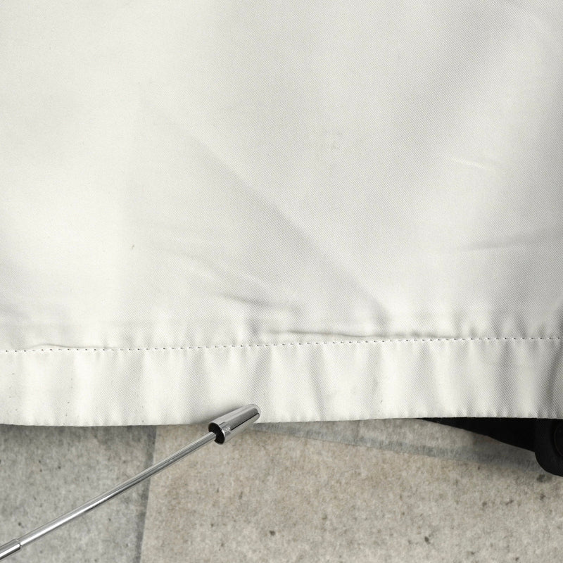 イヴサンローラン リバーシブル YSLロゴ ブルゾンホワイト / ブラック