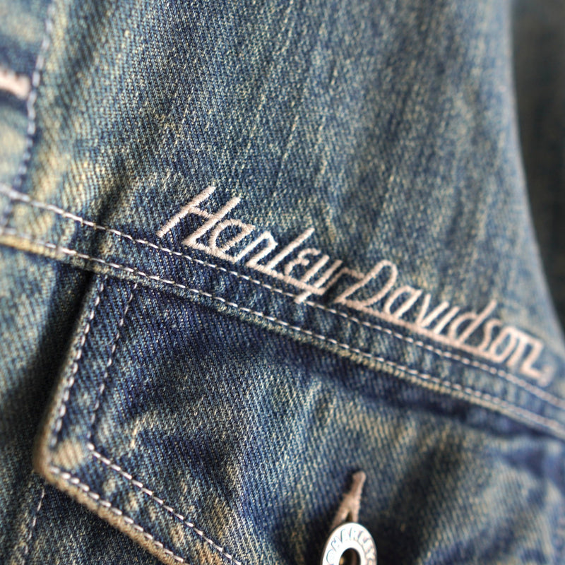 Back Logo Denim Jacket - NEWSED