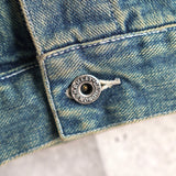 Back Logo Denim Jacket - NEWSED