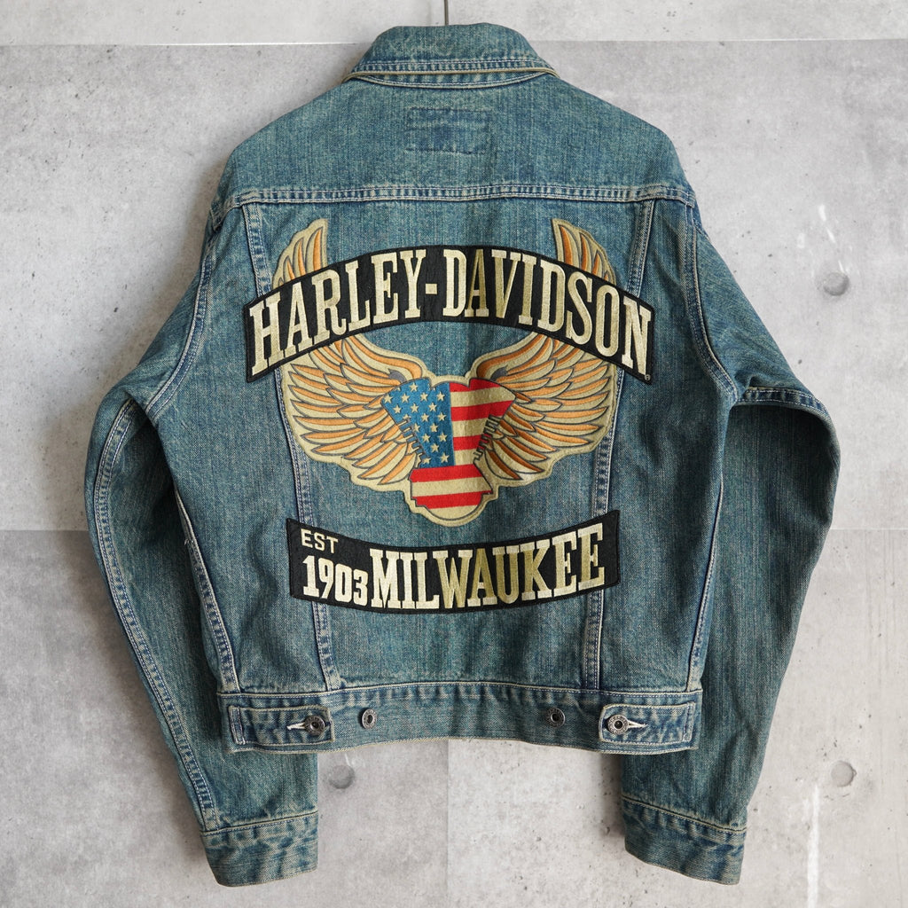 Back Logo Denim Jacket