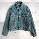 Back Logo Denim Jacket - NEWSED