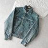 Back Logo Denim Jacket