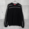Back Stripe Sweater シュプリーム ウール ニット ブラック