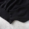 Balance Logo Embroidery V-neck Wool Sweater｜Made in Italy