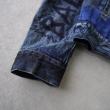 BALENCIAGA 2018AW Graffiti Denim Jacket - NEWSED
