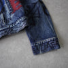 BALENCIAGA 2018AW Graffiti Denim Jacket