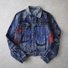 BALENCIAGA 2018AW Graffiti Denim Jacket