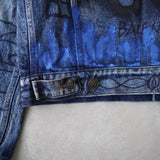 BALENCIAGA 2018AW Graffiti Denim Jacket - NEWSED