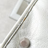 BALENCIAGA 巨型工装皮革手袋（白灰色）