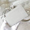 BALENCIAGA 巨型工装皮革手袋（白灰色）