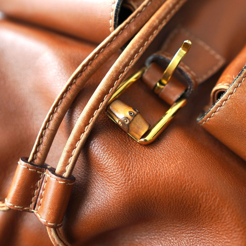 Bamboo Leather Backpack｜Made in Italy - NEWSED