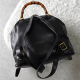 Bamboo Leather Backpack｜Made in Italy - NEWSED