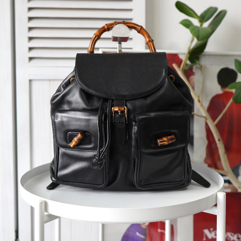 Bamboo Leather Backpack｜Made in Italy - NEWSED