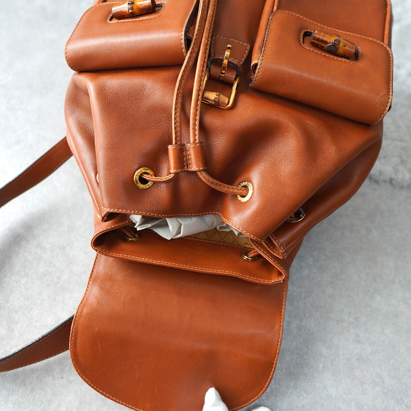 Bamboo Leather Backpack｜Made in Italy - NEWSED